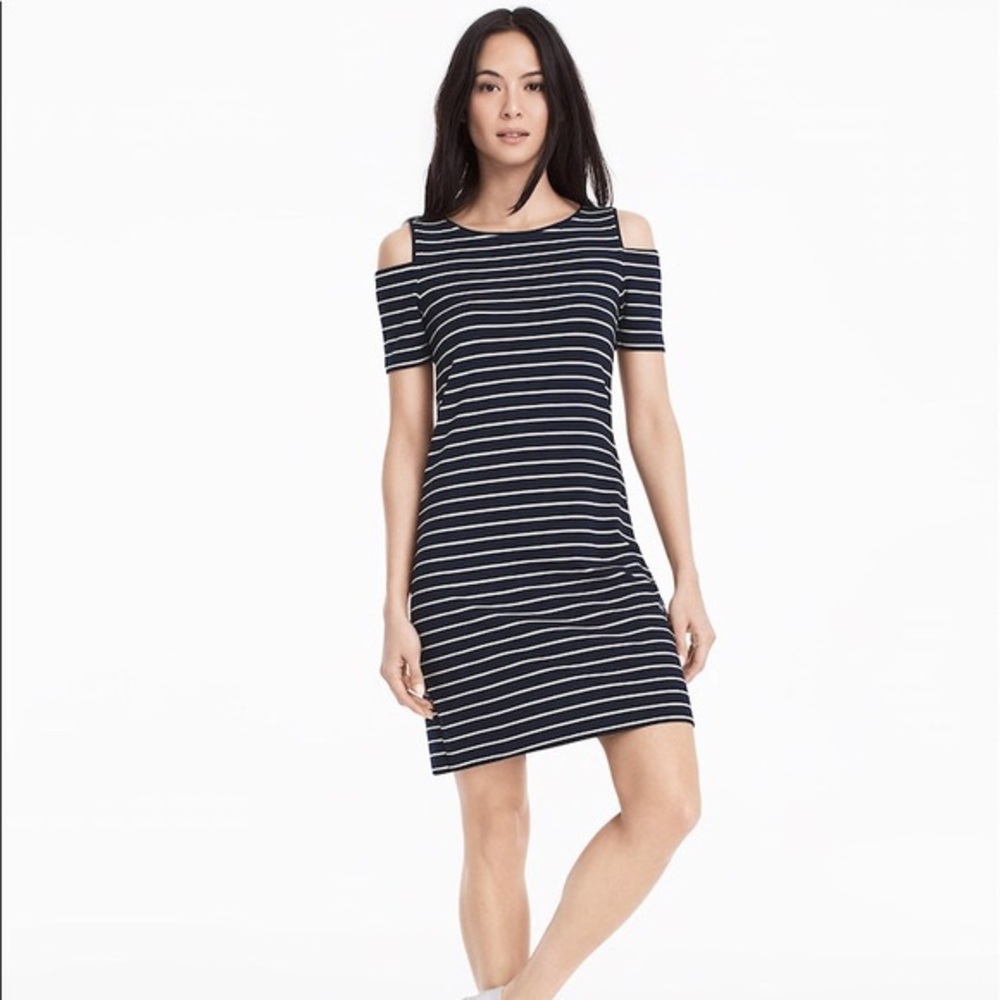 WHBM Cold Shoulder Sneaker Dress